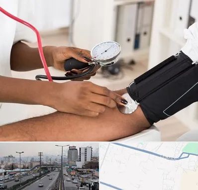 کلینیک فشار خون در بلوار ارتش