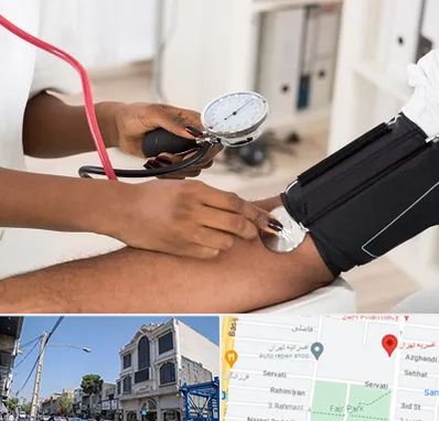 کلینیک فشار خون در افسریه 