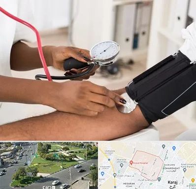 کلینیک فشار خون در شاهین ویلا کرج