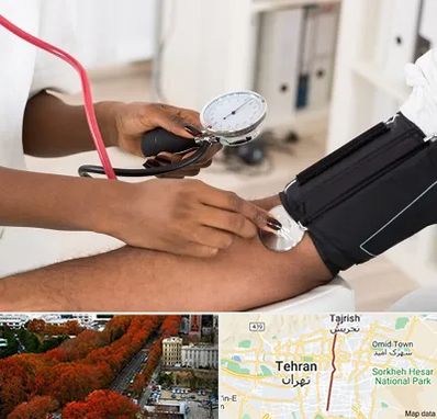کلینیک فشار خون در ولیعصر 