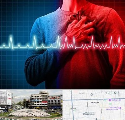 نوار قلب در مرکز تهران