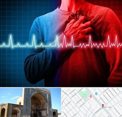 نوار قلب در مصلی مشهد