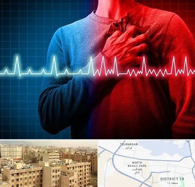 نوار قلب در جنوب غرب تهران
