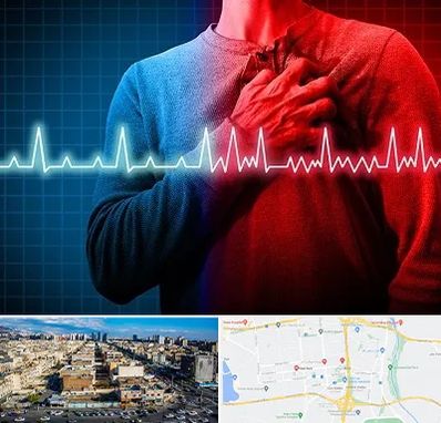 نوار قلب در شهرک راه آهن