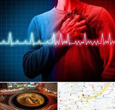 نوار قلب در میدان ولیعصر 