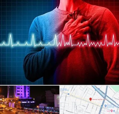 نوار قلب در آبرسان تبریز