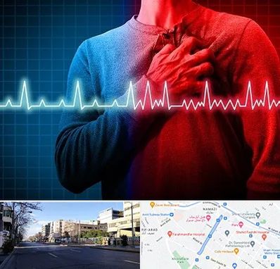 نوار قلب در خیابان ملاصدرا شیراز