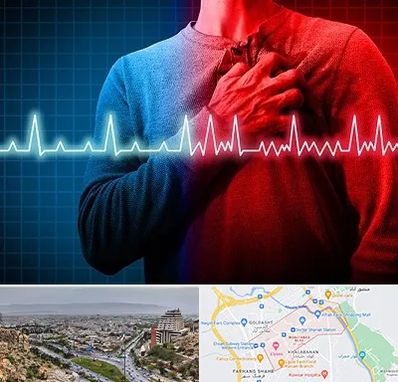 نوار قلب در معالی آباد شیراز