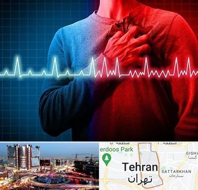 نوار قلب در صادقیه 