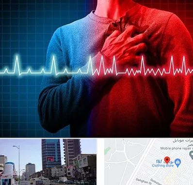 نوار قلب در چهارراه طالقانی کرج