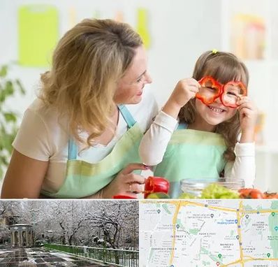 متخصص تغذیه کودکان در باغ فیض