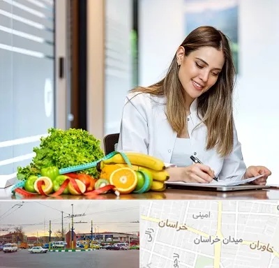 مشاور تغذیه در میدان خراسان