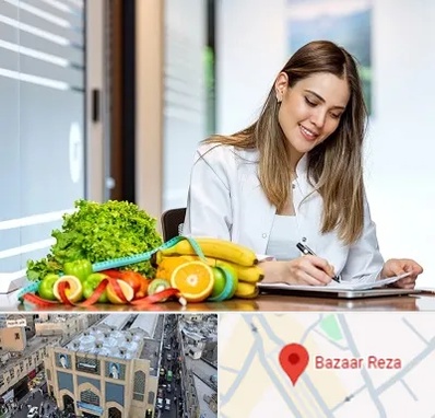 مشاور تغذیه در بازار رضا مشهد