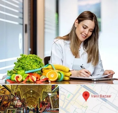 مشاور تغذیه در بازار وکیل شیراز