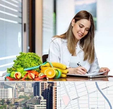 مشاور تغذیه در خیابان بهشتی