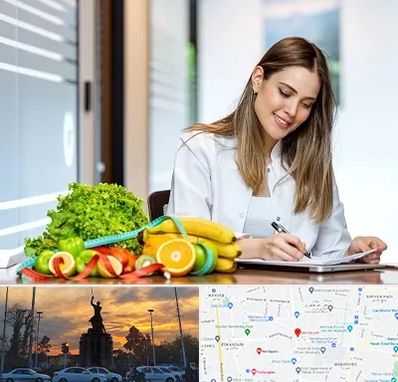 مشاور تغذیه در میدان حر 