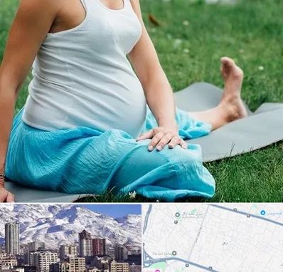 کلاس یوگا بارداری در ازگل