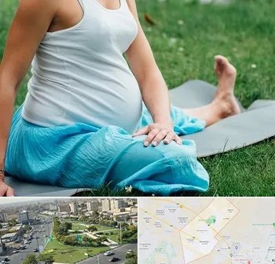 کلاس یوگا بارداری در کمال شهر کرج