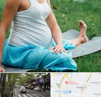 کلاس یوگا بارداری در ظفر