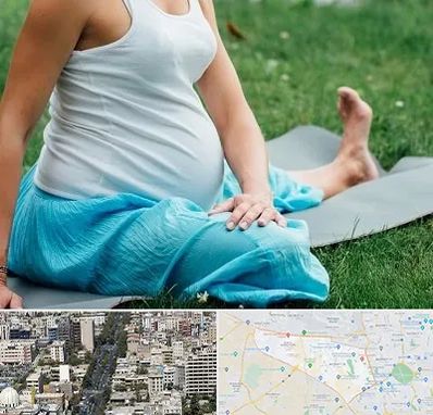 کلاس یوگا بارداری در منطقه 18 تهران
