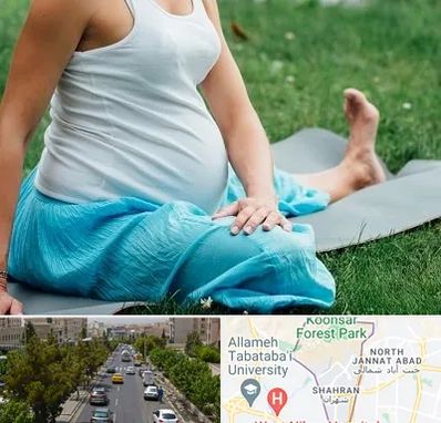کلاس یوگا بارداری در شهران