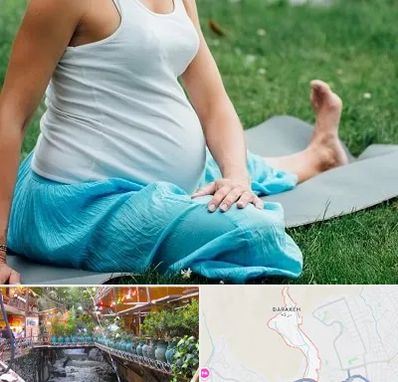 کلاس یوگا بارداری در درکه