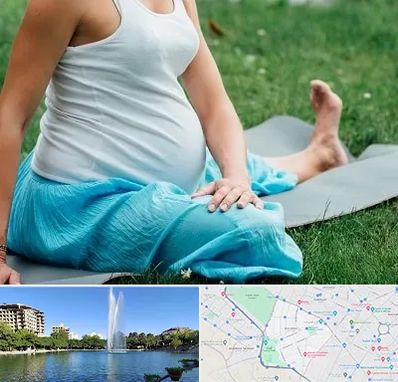 کلاس یوگا بارداری در کوهسنگی مشهد