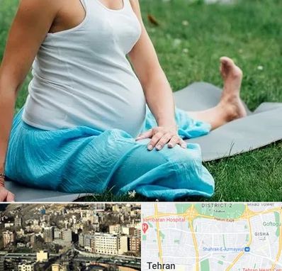 کلاس یوگا بارداری در مرزداران