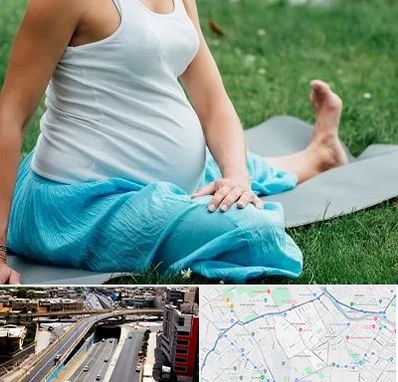 کلاس یوگا بارداری در ستارخان شیراز