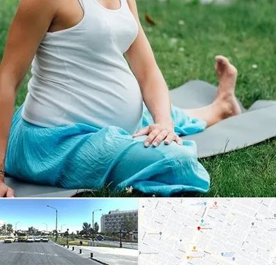 کلاس یوگا بارداری در بلوار کلاهدوز مشهد