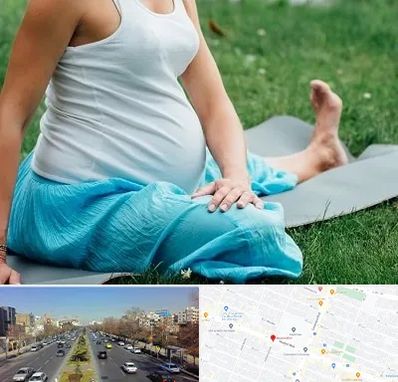کلاس یوگا بارداری در بلوار معلم مشهد