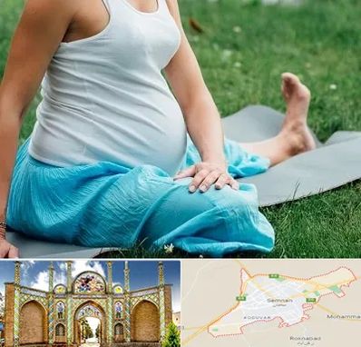 کلاس یوگا بارداری در سمنان