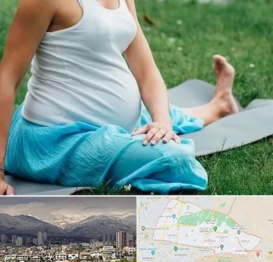 کلاس یوگا بارداری در منطقه 4 تهران