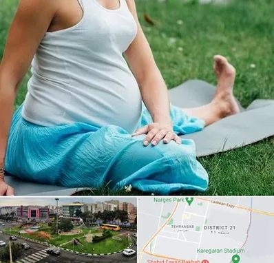 کلاس یوگا بارداری در تهرانسر