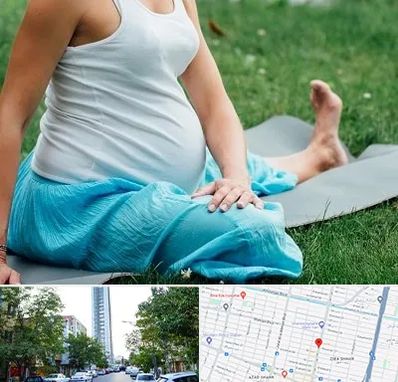 کلاس یوگا بارداری در امامت مشهد