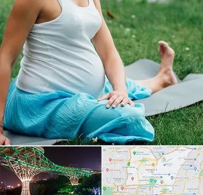 کلاس یوگا بارداری در منطقه 3 تهران