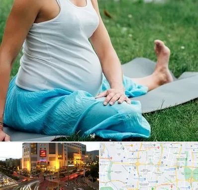 کلاس یوگا بارداری در جنت آباد تهران