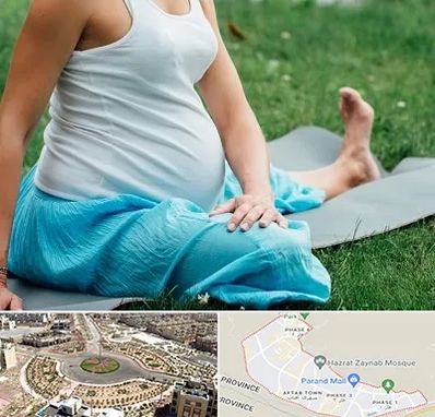 کلاس یوگا بارداری در پرند
