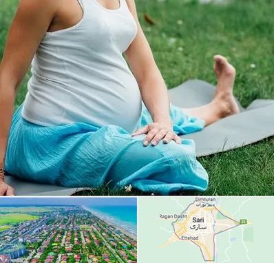 کلاس یوگا بارداری در ساری