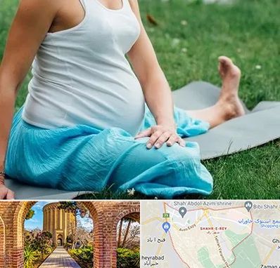 کلاس یوگا بارداری در شهر ری