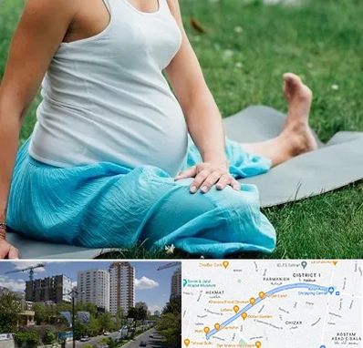 کلاس یوگا بارداری در اندرزگو