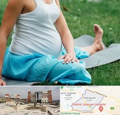 کلاس یوگا بارداری در حکیمیه