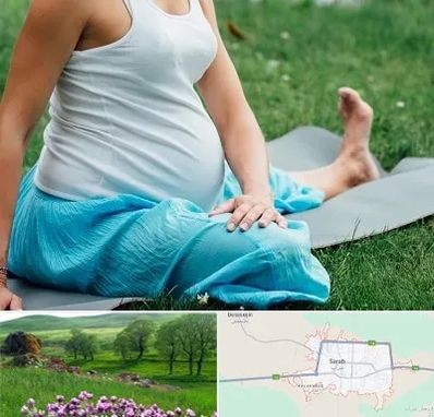 کلاس یوگا بارداری در سراب