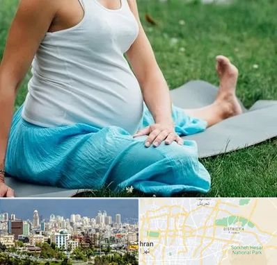 کلاس یوگا بارداری در شرق تهران