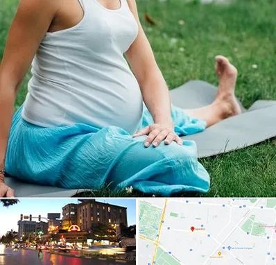 کلاس یوگا بارداری در بلوار سجاد مشهد