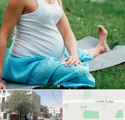 کلاس یوگا بارداری در طرشت