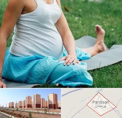 کلاس یوگا بارداری در پردیسان قم