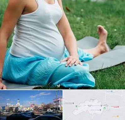 کلاس یوگا بارداری در ماهدشت کرج