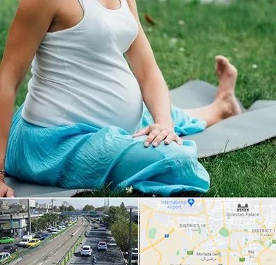 کلاس یوگا بارداری در جنوب تهران