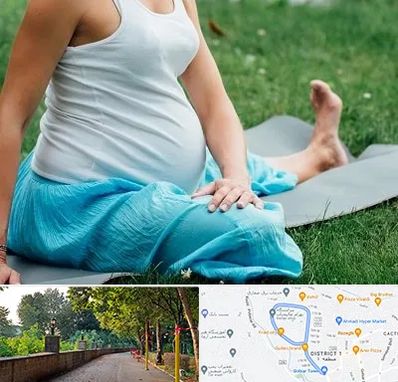 کلاس یوگا بارداری در بلوار گیلان رشت